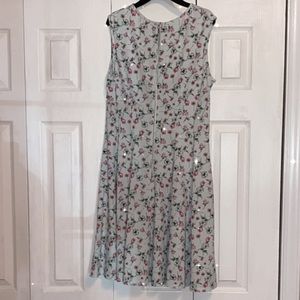 Women’s floral mint dress !!!